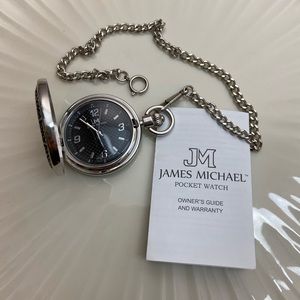 James Michael Pocket Watch on chain Kay jewelers